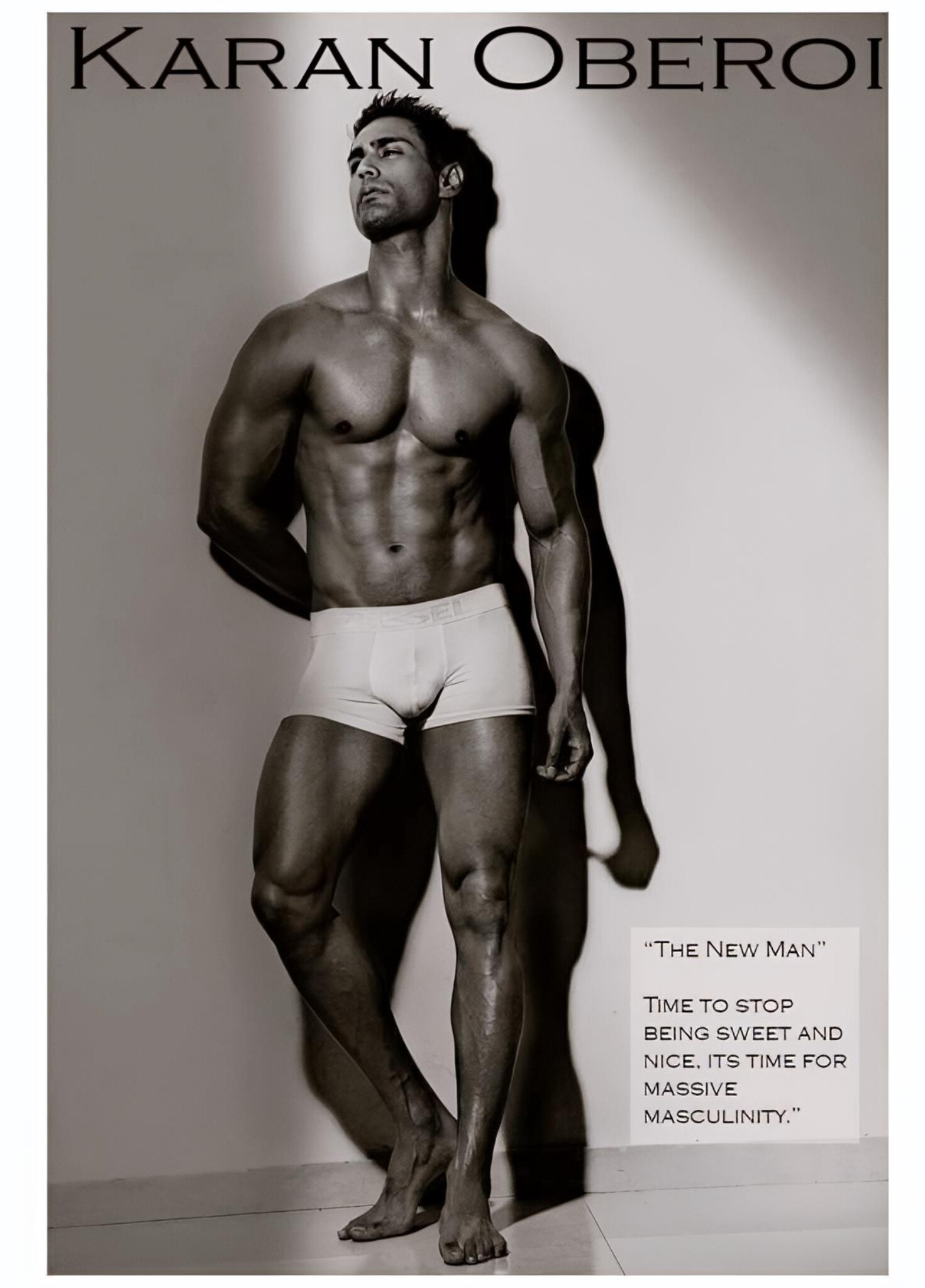 Indian fashion male model karan oberoi in 2026